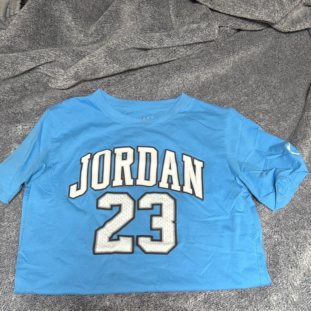 Jordan Kids Sky Blue Jersey Tee